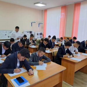Подробнее о статье Студенты Электротехнического колледжа написали общеказахстанский открытый диктант на государственном языке.