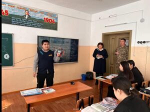 Подробнее о статье Представители колледжа провели профориентационную встречу с учащимися СОШ № 18