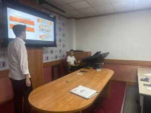 Read more about the article 4 курс студенттері диплом алдындағы қорғаудан өтті