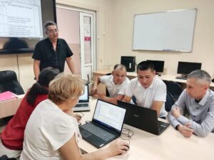 Read more about the article Колледжте дәнекерлеу ісі бойынша біліктілікті арттыру курстары басталды