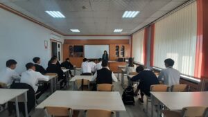 Подробнее о статье 11 сентября 2025 года преподаватель русского языка и литературы Кузеубаева М.О. в рамках недели языков провела викторину «Страна, соединившая народы».